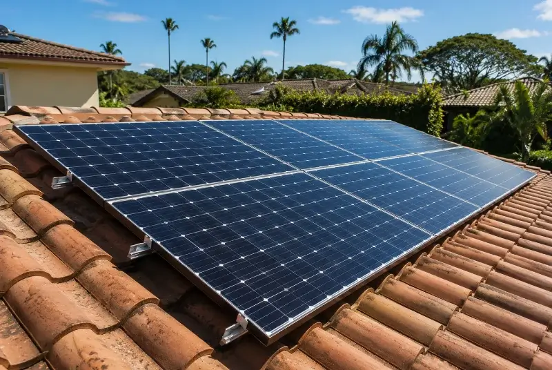 Installation de panneaux solaires aux Églisottes-et-Chalaures